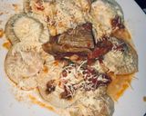 Foto del paso 6 de la receta: Sorrentinos de coreanito y jamón y queso sin molde