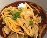 A picture of step 6 of John’s Chili.