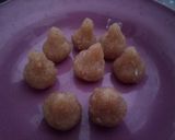 A picture of step 4 of Coconut jam modak.