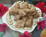 काजू  म्हैसूरपाक (kaju maysore pak recipe in marathi) रेसिपी स्टेप 4 फोटो 