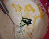 Foto langkah ke 3 dari resep Bolu Pandan gampang banget tanpa mixer dan oven.