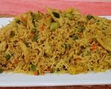 A picture of step 7 of Asian Chicken Fried Rice.