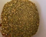 A picture of step 3 of Surti special Umbadiyu.