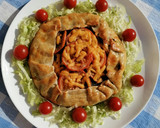 Foto del paso 11 de la receta: Galette de brócoli, espinacas, tomate y queso