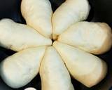 南瓜煉乳夏威夷豆奶酥花麵包~湯種冷藏法食譜步驟3照片