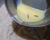 A picture of step 3 of Sitafal halva.