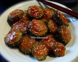 Foto langkah ke 5 dari resep Pare isi ayam dgn saos teriyaki😋.