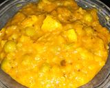 A picture of step 3 of Potato Pea Cheese Vegetable.