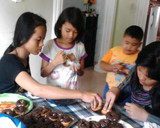 Foto langkah ke 5 dari resep sweety brownie donut ala kiddos.