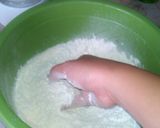 Foto langkah ke 2 dari resep Pia basah kacang hijau ( pake teflon ).