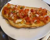 Foto del paso 1 de la receta Bruschetta con corona de huevo frito