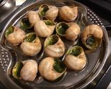 Une image de l'étape 6 de Escargots de Bourgogne aux échalotes,ail et herbes aromatiques.