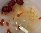 Hình bước làm 5 của món Hồng yến chưng