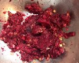 Foto del paso 3 de la receta: Chorizos vegetarianos de soja texturizada y lentejas!!!