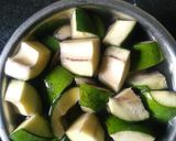 A picture of step 1 of Mango Pickle.