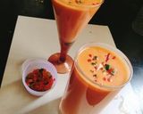 A picture of step 3 of PAPAYA SMOOTHIE 😋.