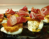 Foto del paso 6 de la receta: Canapé de higos, mozzarella y jamón