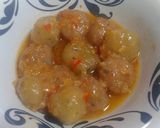 Foto langkah ke 7 dari resep Cilok Isi Keju & Kornet With Seblak.