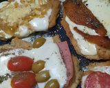 Foto del paso 6 de la receta: Milanesas con jamón y variedades