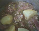 A picture of step 3 of Ahmed Abadi Pulao.