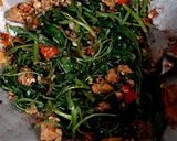 Foto langkah ke 7 dari resep 45. Tumis Kangkung Sambal Tempe.