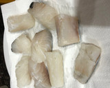 Foto del paso 1 de la receta: Bacalao con pisto de calabacín