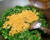 मूली पत्ते और चना दाल की सब्जी (mooli ke patte aur chana dal ki sabzi recipe in hindi) रेसिपी चरण 4 फोटो