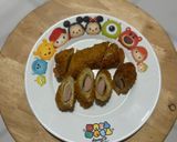 Foto langkah ke 4 dari resep Roti goreng sosis.