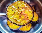A picture of step 4 of Baingan tawa fry.