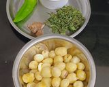 A picture of step 2 of Vrat Ka Swad: Potatoes with Fries & Shots.