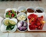 A picture of step 1 of Pilipili ya Kukaanga.