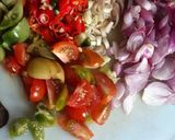 Foto langkah ke 2 dari resep Ikan Asin Peda Sambal Matah.