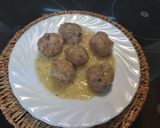 Pas rețetă Albondrigas în sos alb 5 fotografie