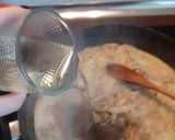 Foto del paso 5 de la receta Merluza en salsa con espárragos y guisantes 🐟