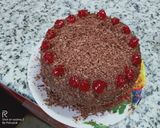 A picture of step 1 of Chocolate cake.
