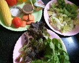 A picture of step 1 of Magical super healthy salad.