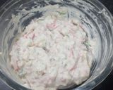 A picture of step 1 of One Bite Tortilla Pinwheels.
