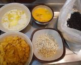 健康組 ~ 芝麻麥片硬餅乾的食譜步驟1照片
