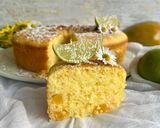 A picture of step 3 of Gluten-Free Mango, Coconut, and Lime Bundt Cake.