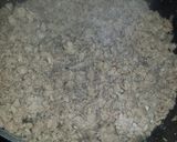 A picture of step 2 of Shinwari style mutton qeema.