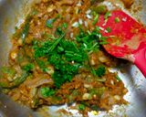A picture of step 3 of Capsicum - Onion Sabzi.
