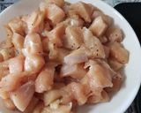 Foto langkah ke 1 dari resep Ayam popcorn saus telur asin pedas.