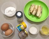 Foto langkah ke 1 dari resep Bolu Kukus Pisang.