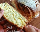 Foto langkah ke 13 dari resep Soft Sourdough Cheesse Bread.