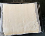 Foto del paso 1 de la receta: Hojaldre relleno de chocolate y cubierto de almendra y azúcar