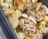 A picture of step 7 of Lemon Garlic Chicken/ Mediterranean Bowls.