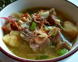 Foto langkah ke 4 dari resep Soto daging SAPI kuah bening.