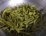 A picture of step 2 of Cluster beans sabji in curd.