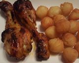 Une image de l'étape 4 de Poulet à la sauce barbecue.