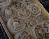 A picture of step 9 of Savory Rolls with Hollandaise Drizzle.